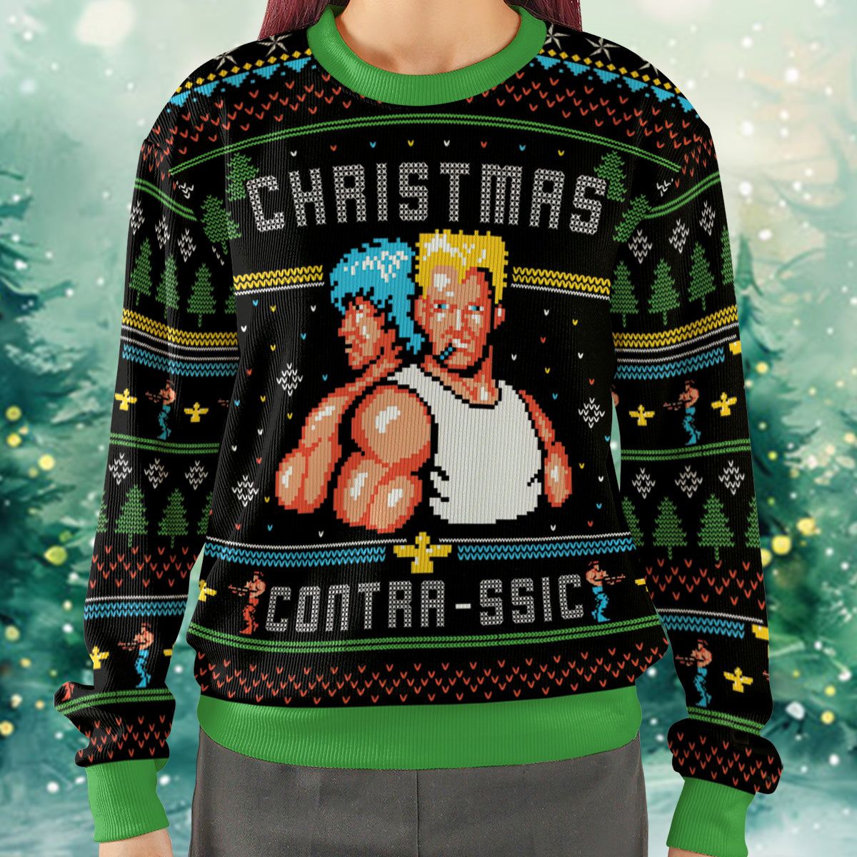 Christmas Contra-ssic Ugly Christmas Sweatshirt