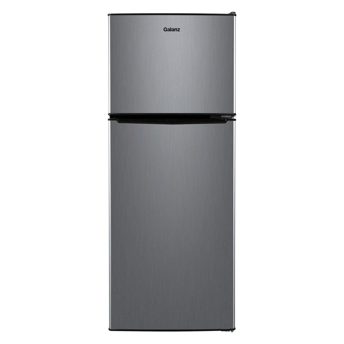 Galanz 4.6 Cu Ft Two Door Mini Refrigerator With Freezer, Stainless Steel - GL46TS5E