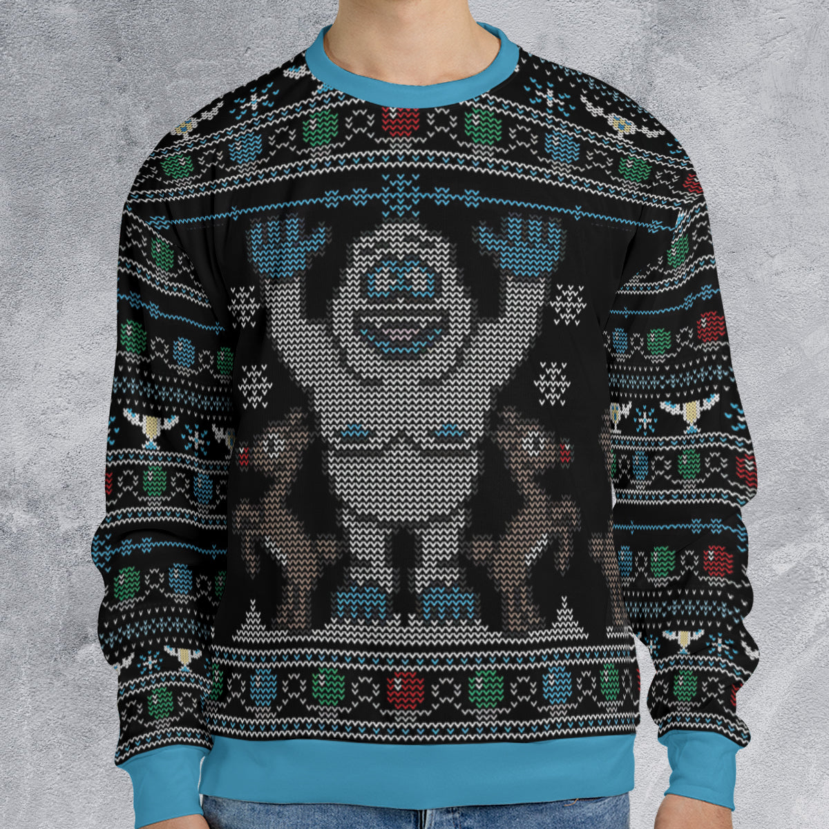 Bumbles Bounce Rudolph the Red-Nosed Reindeer Ugly Christmas Sweatshirt