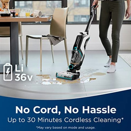 BISSELL CrossWave Cordless Max All-in-One Wet-Dry Vacuum Cleaner And Mop
