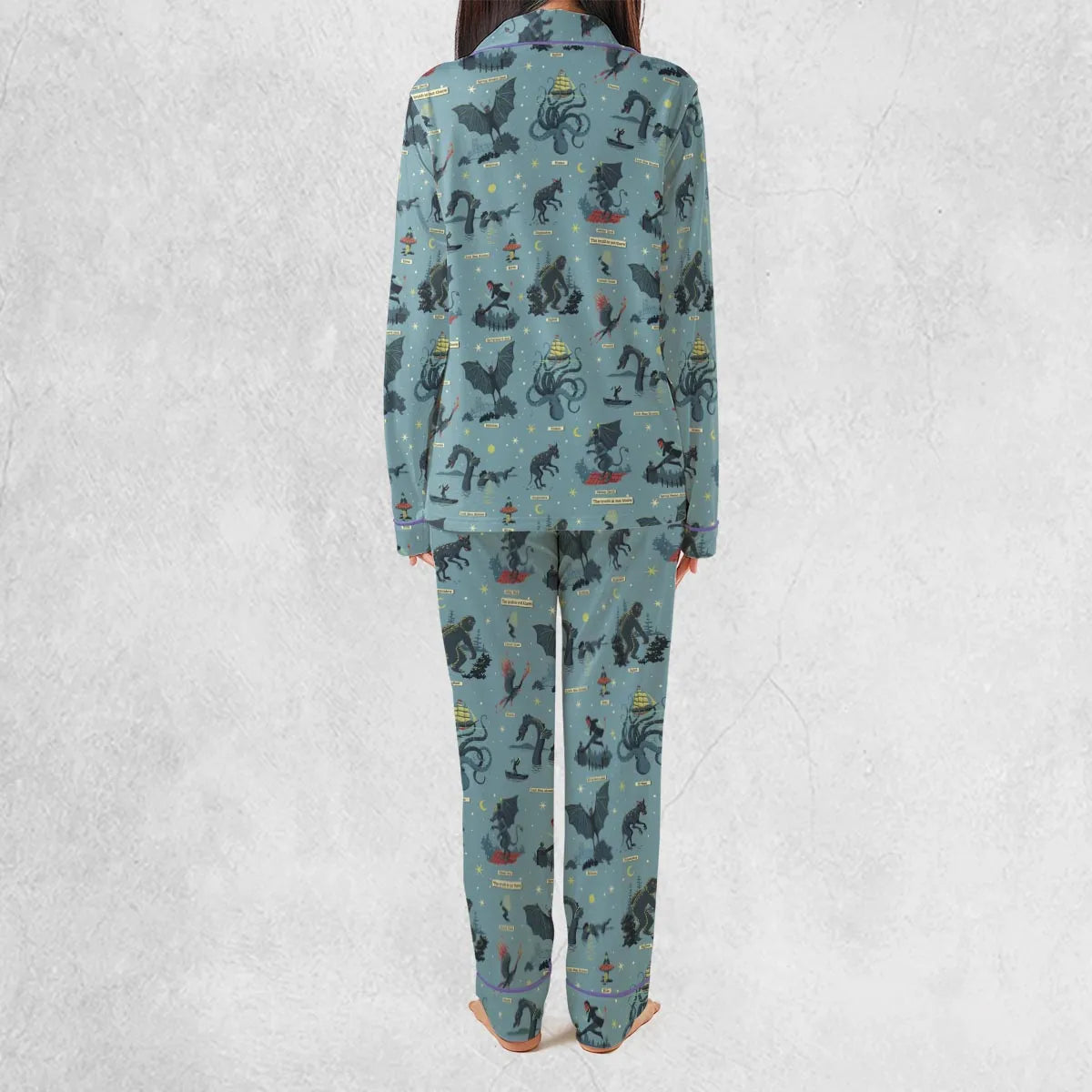 Paranormal Creatures Pajamas Set