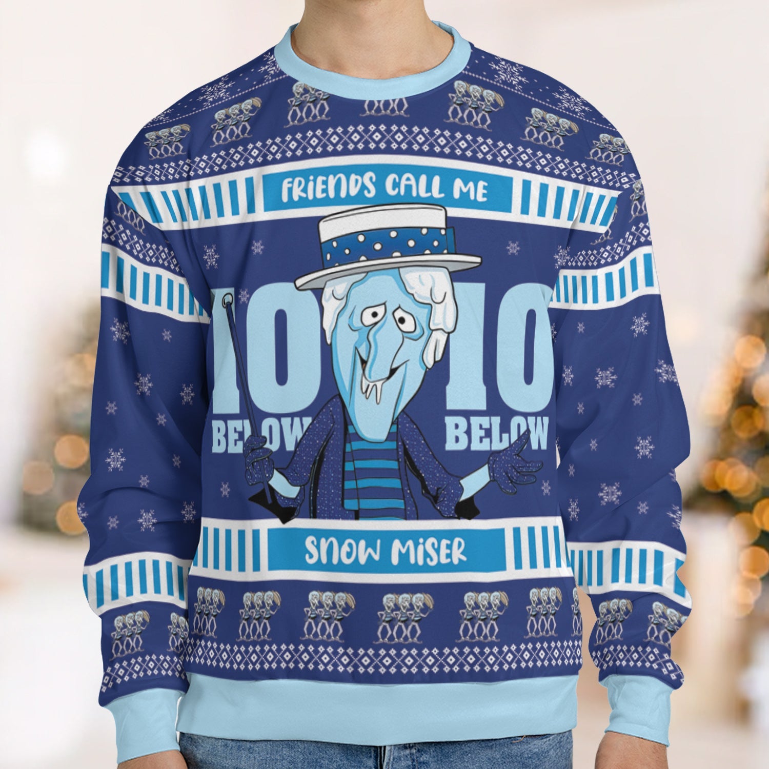Snow Mister The Year Without a Santa Claus Ugly Christmas Sweatshirt