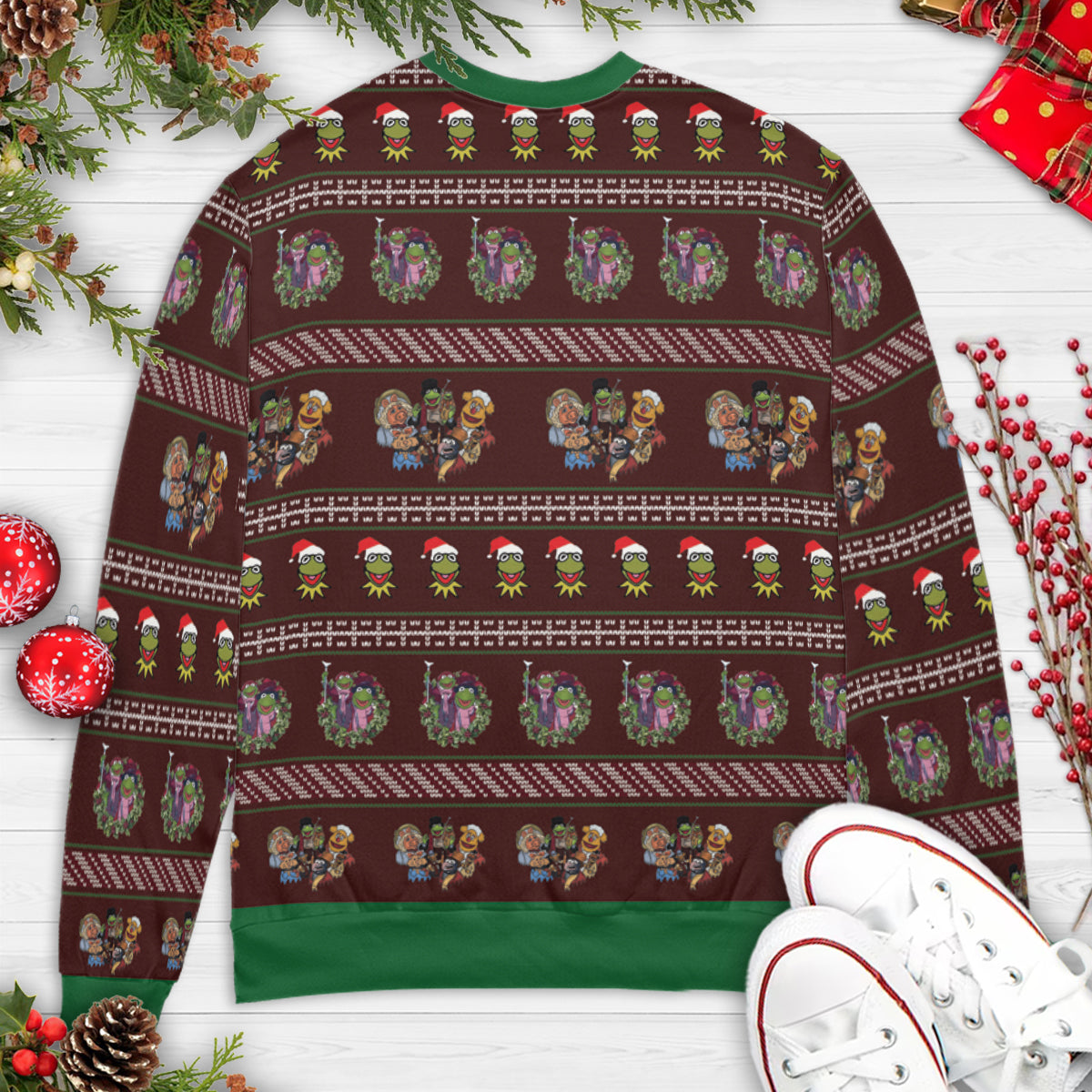 Where Ever You Find Love It Feels Like Christmas Muppet Ugly Christmas Sweatshirt