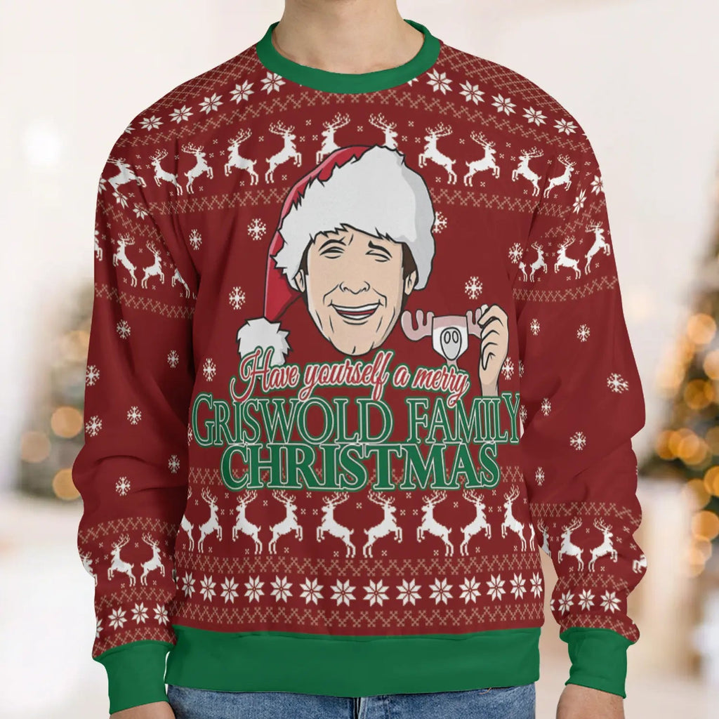 Holiday Humor National Lampoon's Christmas Vacation Ugly Christmas Sweatshirt