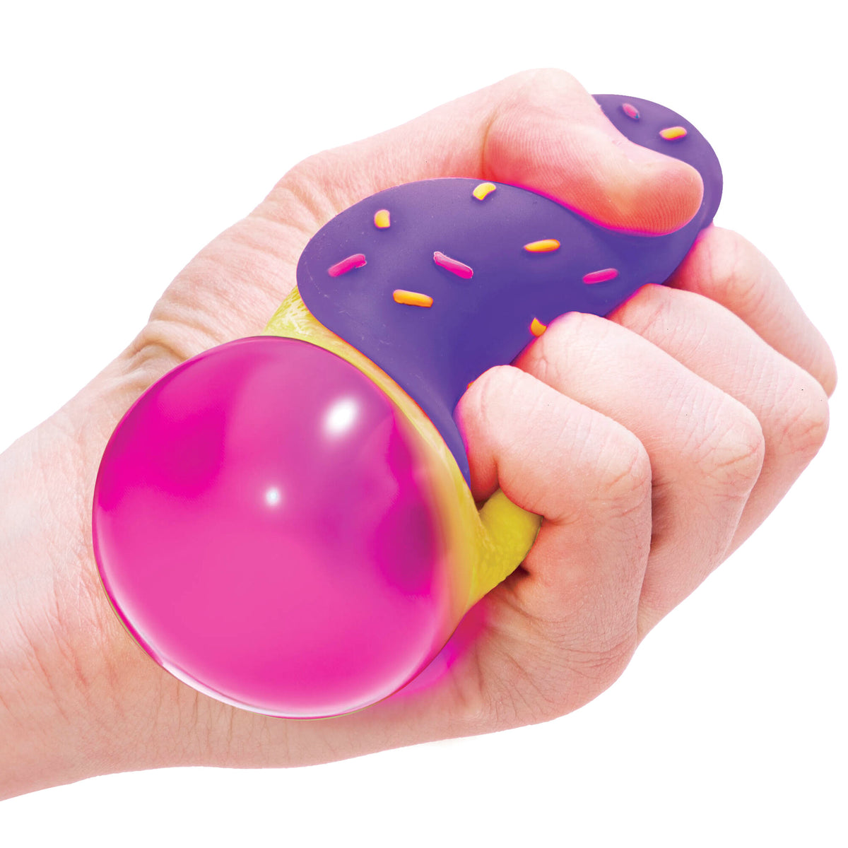 Jelly Filled Doughnut Squeeze Toy
