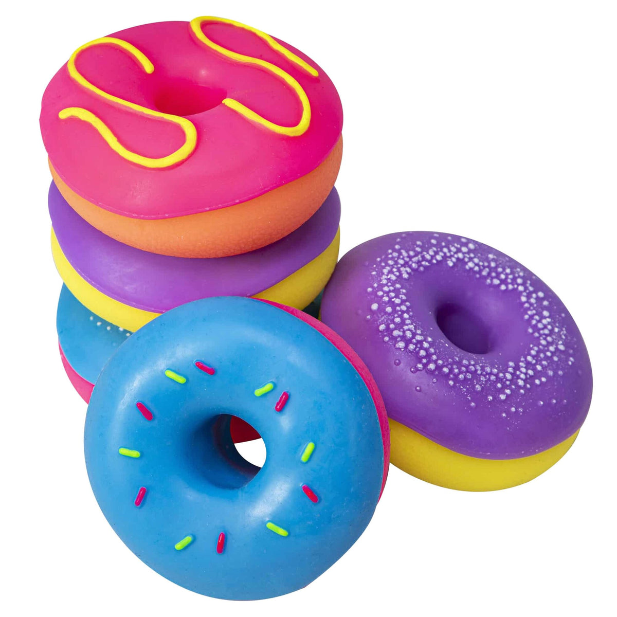 Interchangeable Frosting Doughnut Toy