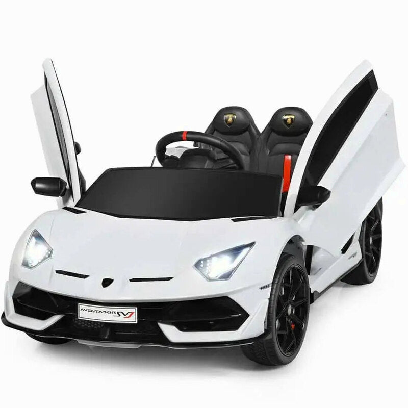 Lamborghini SVJ Kids Ride-On Electric Sports Car, 12V - SVJ