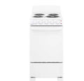 Hotpoint Freestanding Electric Range, 20 in, 4 Burner, White