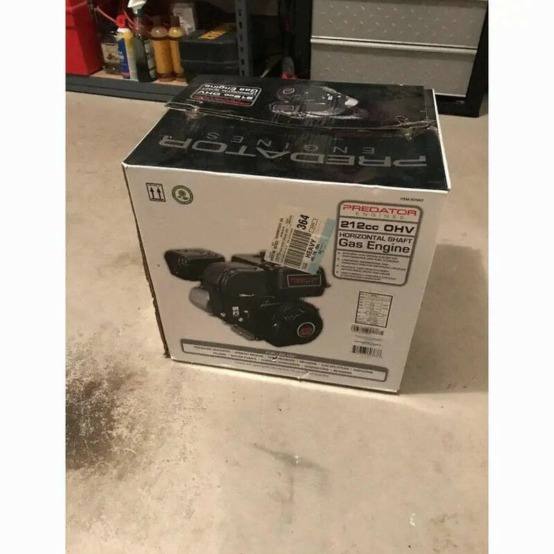 Predator 212cc 6.5 HP OHV Horizontal Shaft Engine - 69730