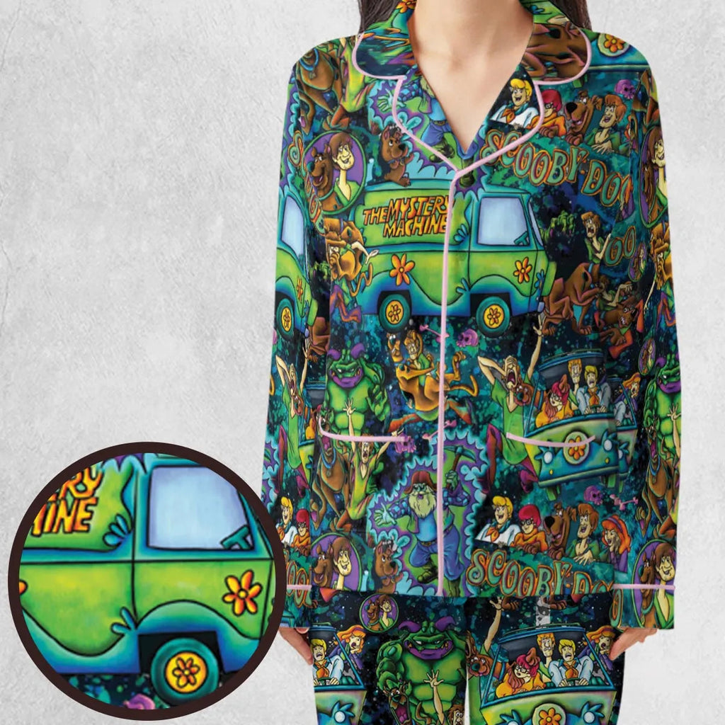 Monsters Mayhem and The Mystery Machine Scooby Doo Pajamas Set