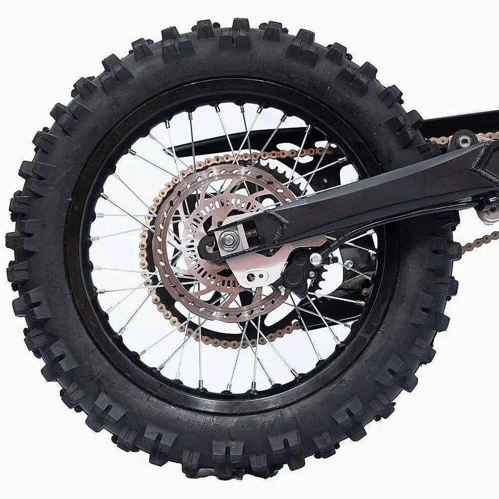 GoTrax Everest Electric Dirt Bike - 50 mi Max Range, 53 mph Max Speed