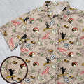 Indiana Jones Patterns Button Down Shirt