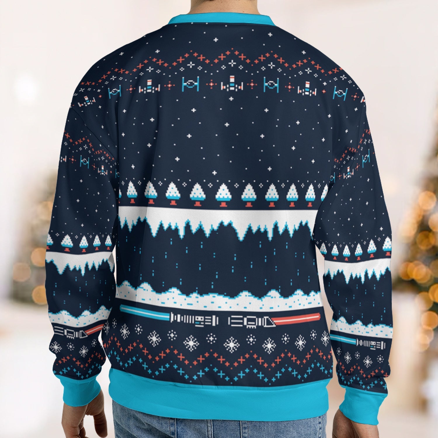 Winter Strikes Back Ugly Christmas Sweatshirt