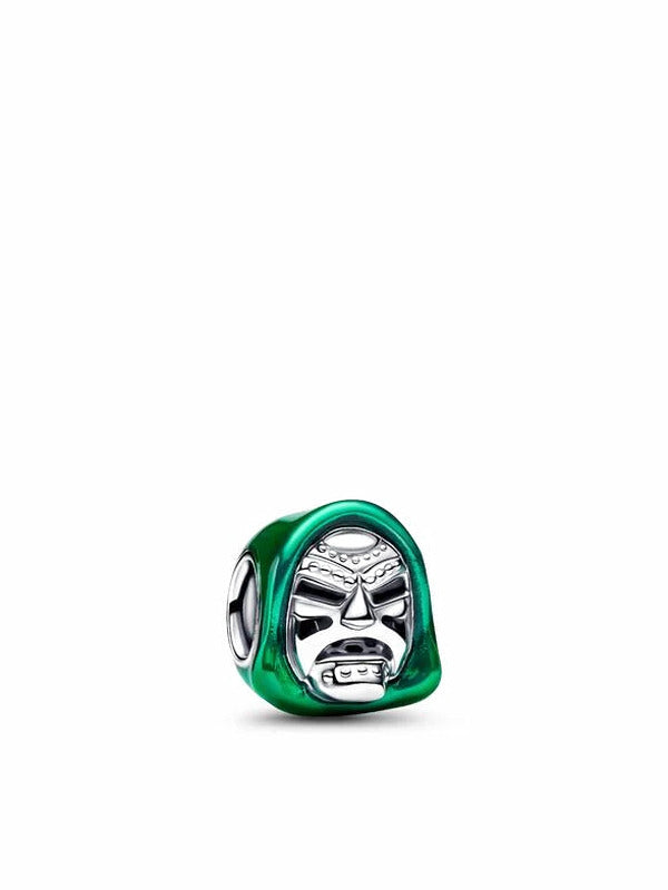 Sterling Silver Villain Mask Charm