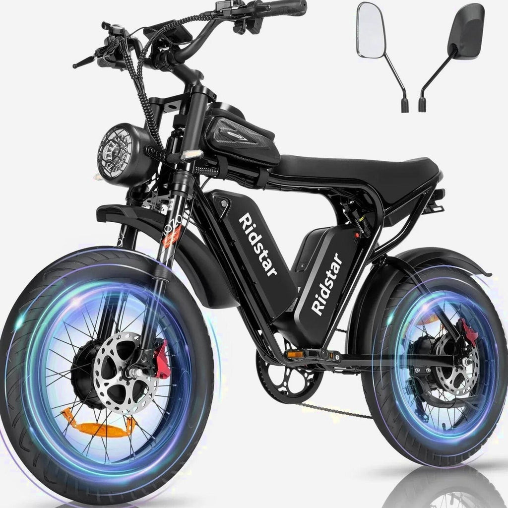 Dual Motor Electric Bike 2000W 52V 40Ah - Q20PRO