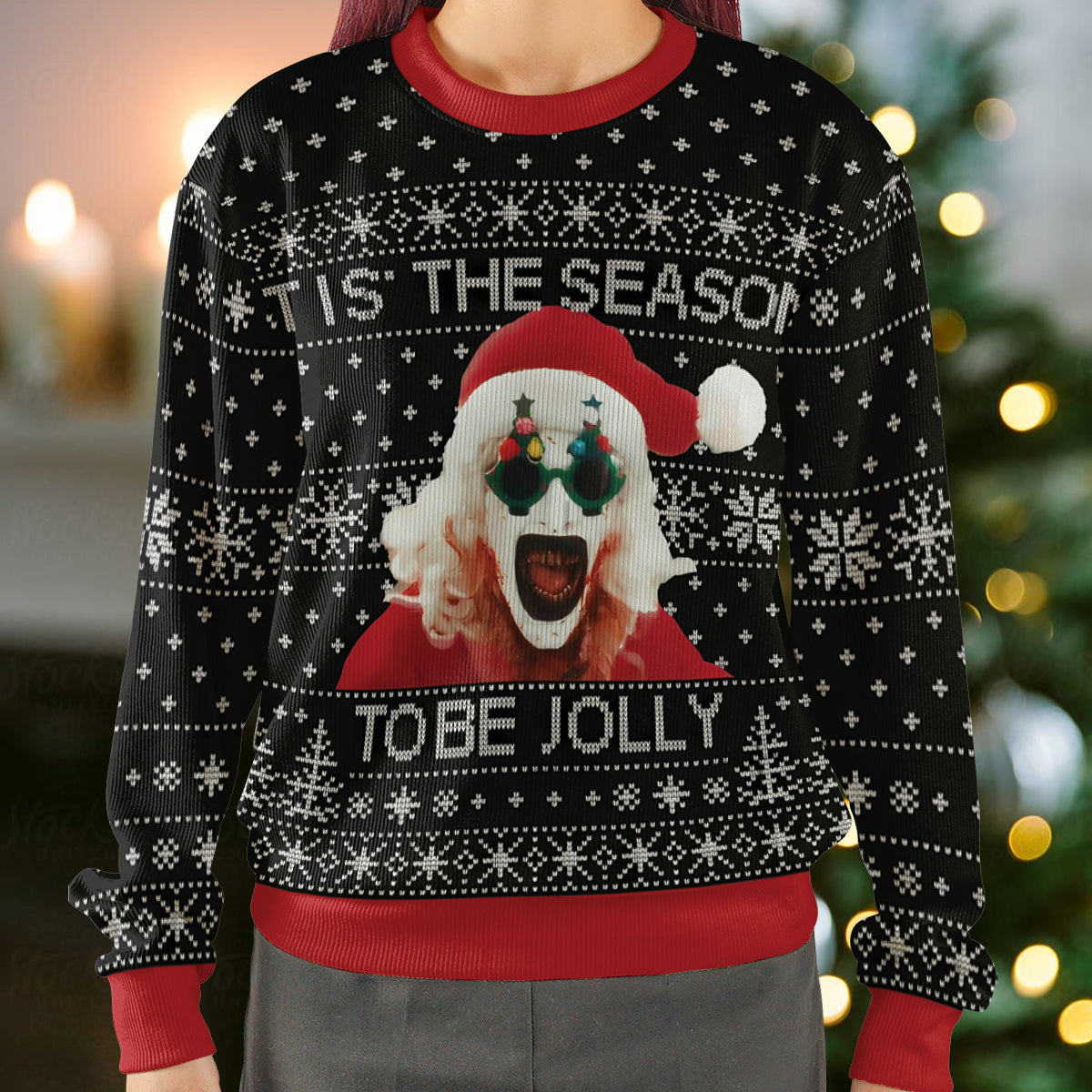 Tis The Season To Be Jolly Ugly Christmas Sweatshirt