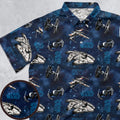 Star Wars Ships Pattern Button Down Shirt