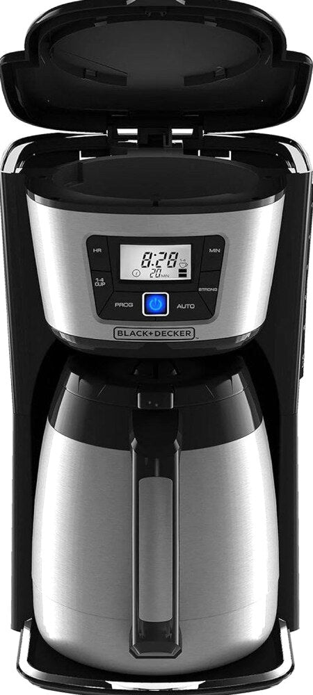 BLACK+DECKER 12-Cup Thermal Coffee Maker With Insulated Stainless Steel Carafe - CM2035B