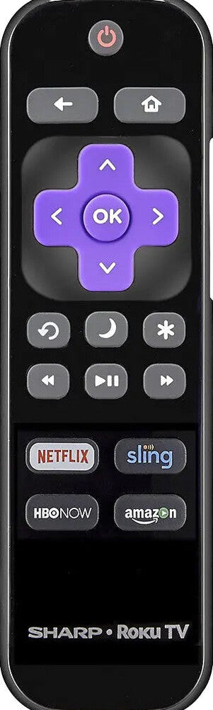 Sharp 55-Inch Class Roku Smart LED HDTV - 1080p Full HD With Voice Remote