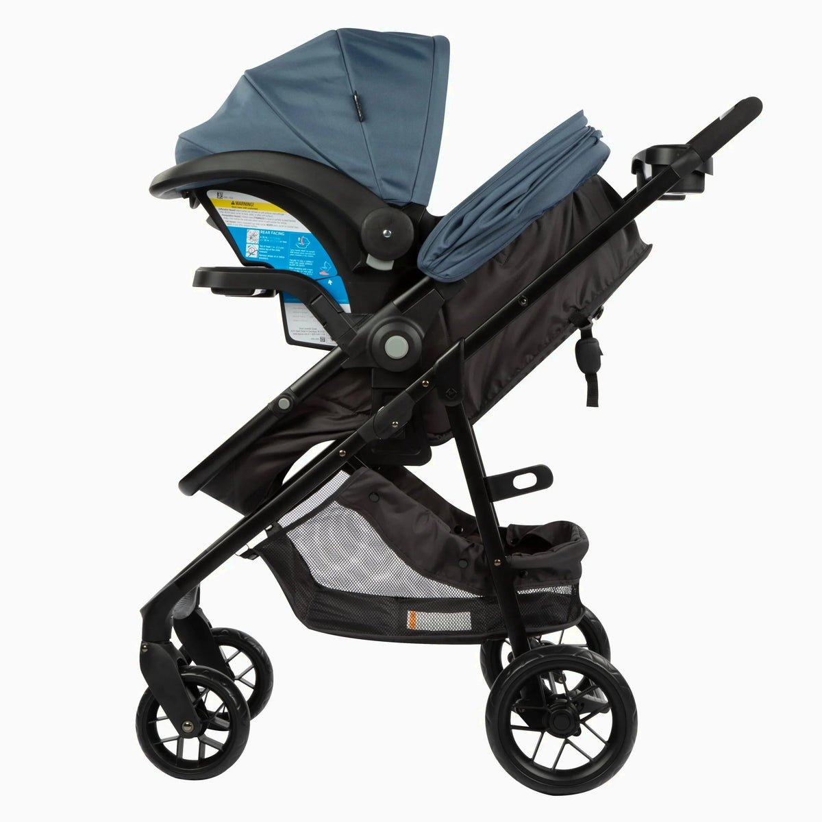 Safety 1st Grow And Go Sprint Modular Travel System Stroller With Rear-Facing Infant Car Seat - Bluestone