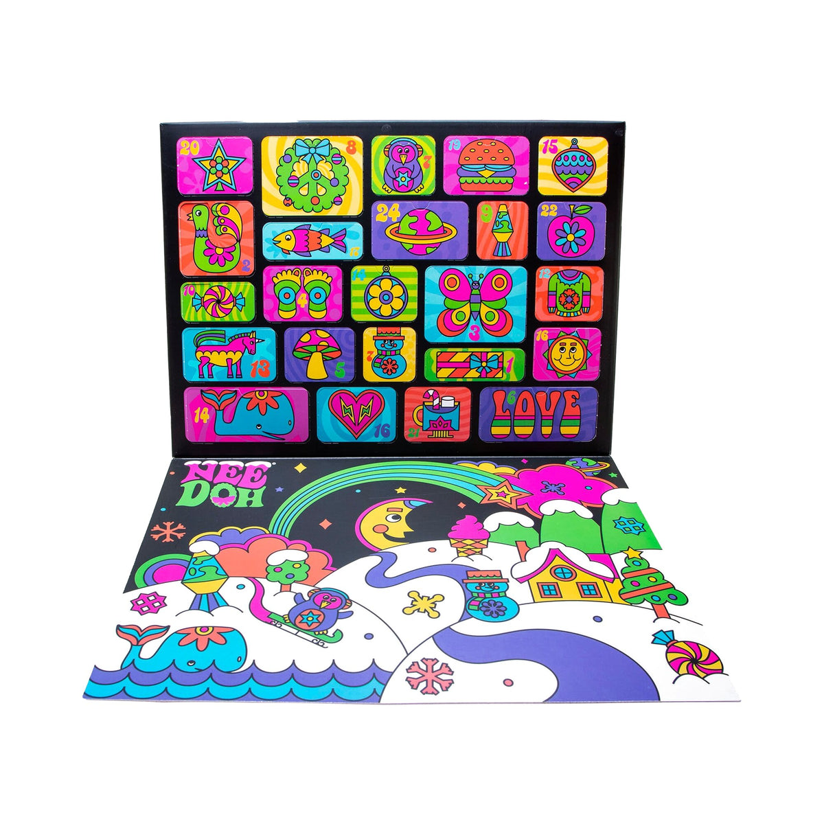 Holiday Countdown Sensory Toy Calendar