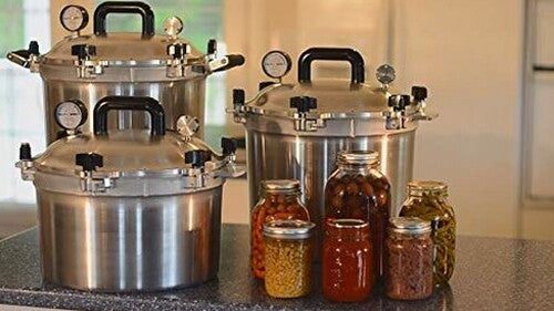 All American Pressure Cooker And Canner, 30 qt, Silver - 930