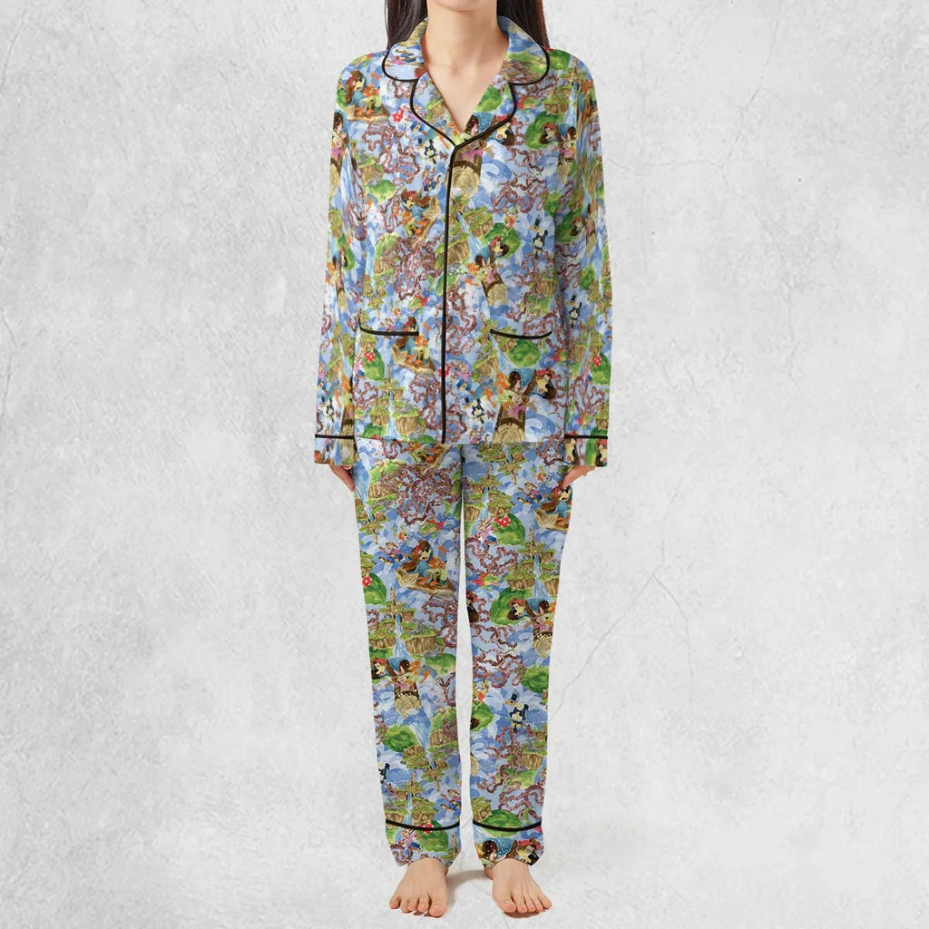 Magic Kingdom Splash Mountain Pajamas Set