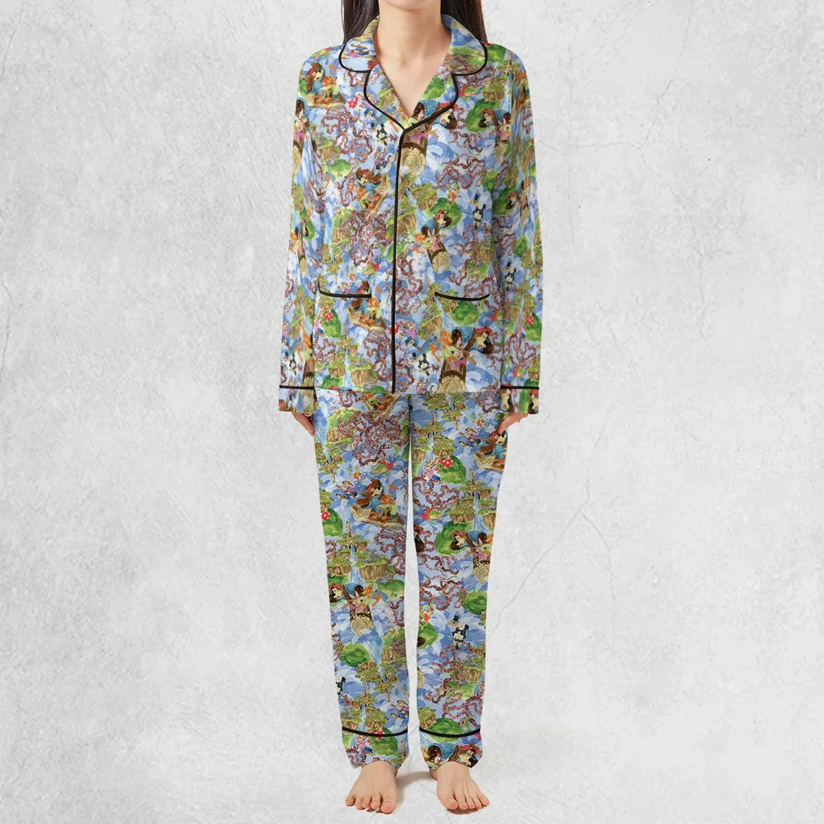 Magic Kingdom Splash Mountain Pajamas Set