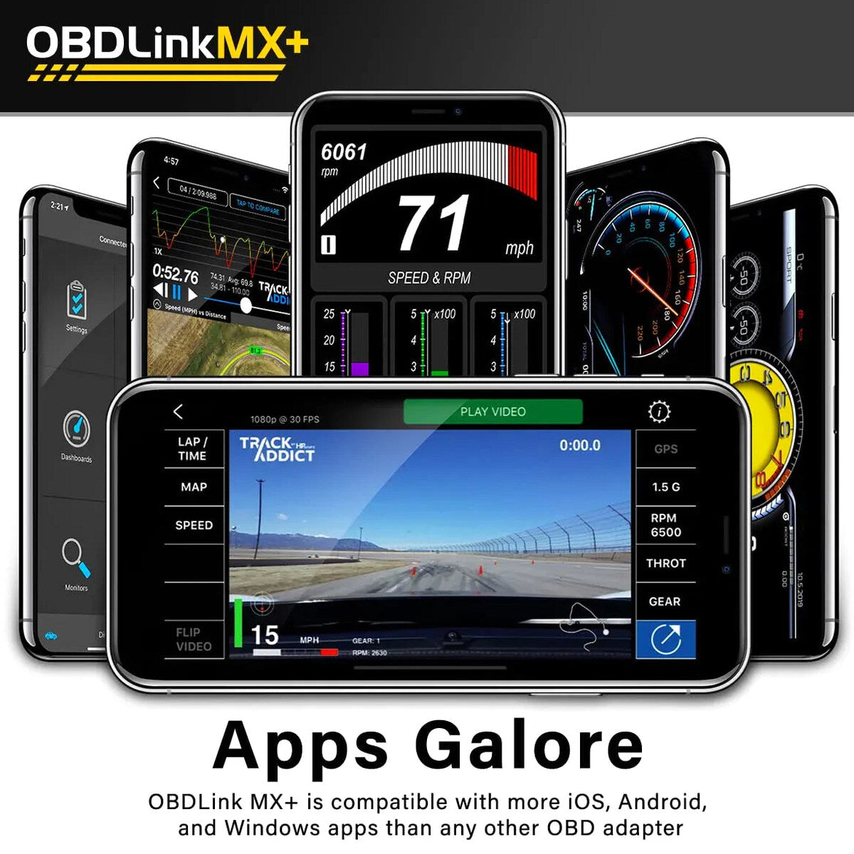 OBDLink Bluetooth OBD Scanner For iPhone, Android, And Windows - MX+