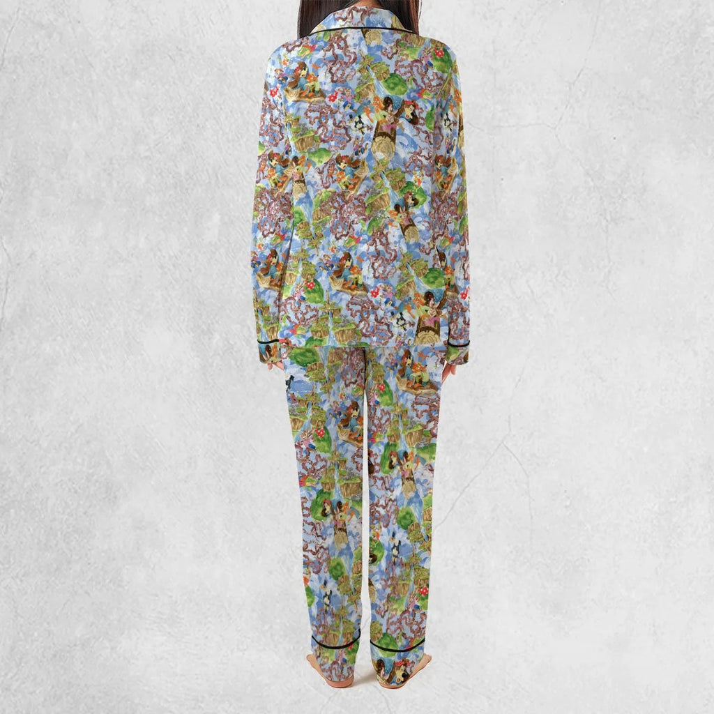 Magic Kingdom Splash Mountain Pajamas Set