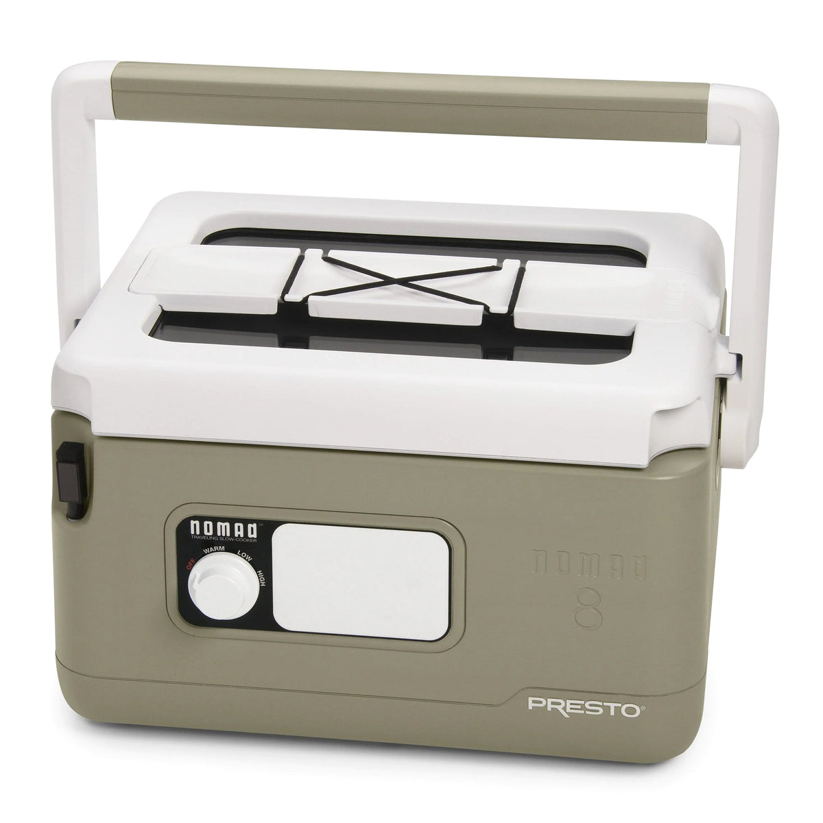 Presto Traveling Slow Cooker, 8-Quart, Tan - Nomad