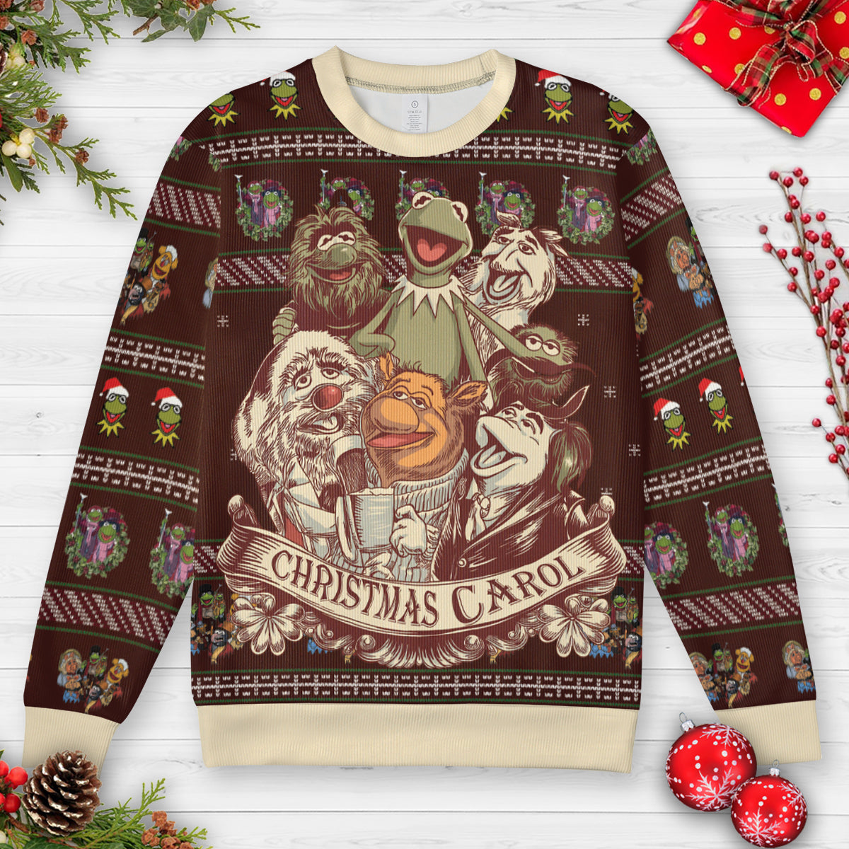 Christmas Carol Ugly Christmas Sweatshirt