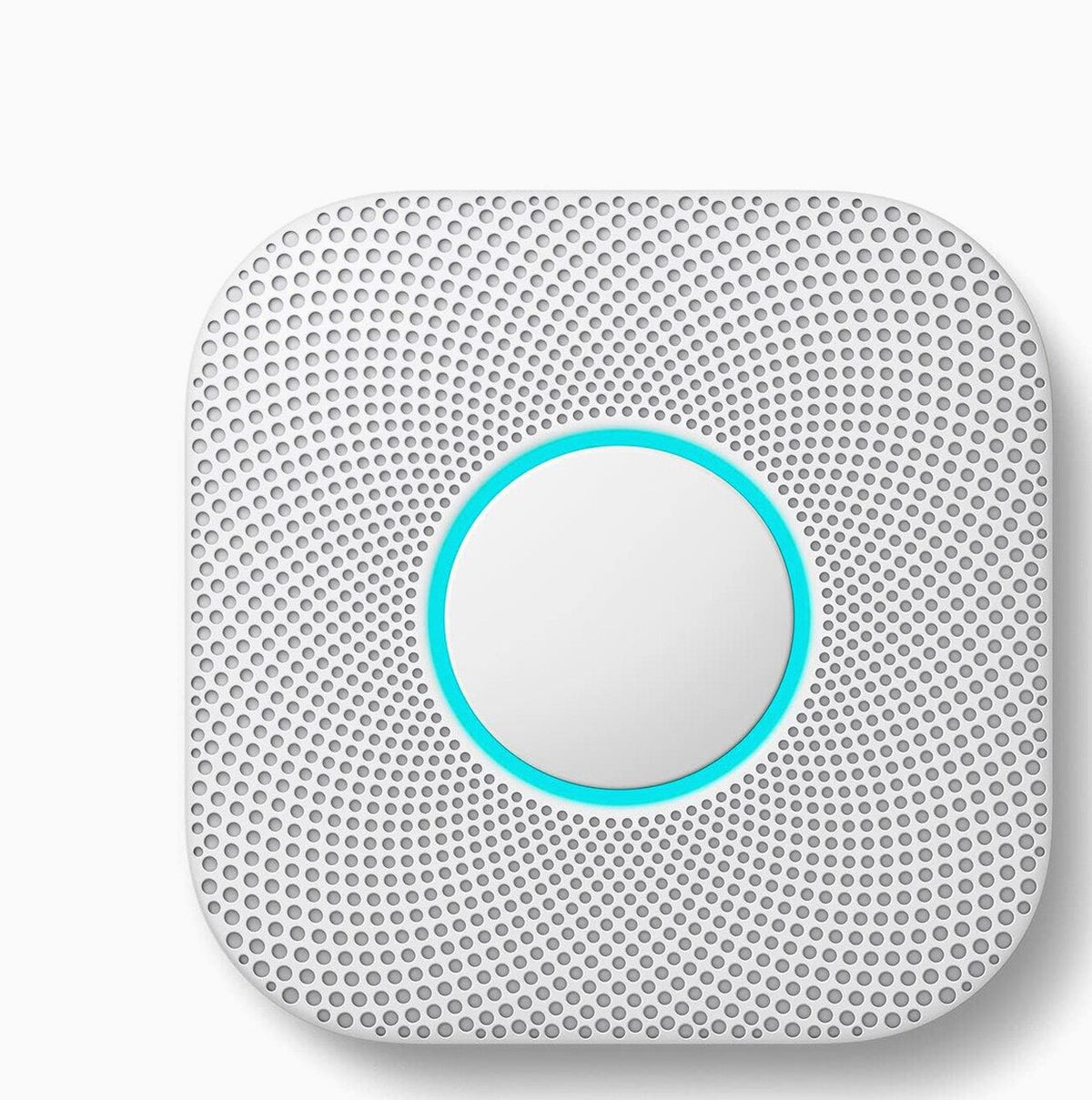 Nest Protect Battery Operated Smoke And Carbon Monoxide Detector - White