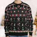 Pixel Duckburg Ducktales Ugly Christmas Sweatshirt