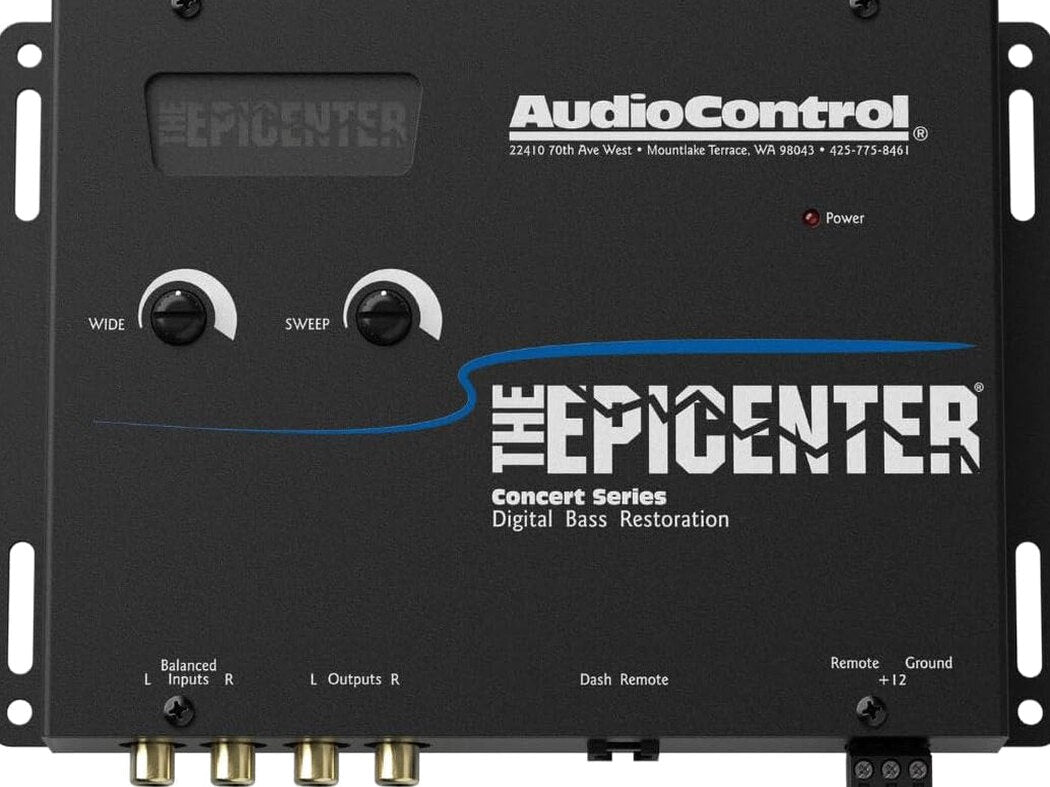 AudioControl Digital Bass Restoration Processor With Wired Remote - Epicenter