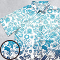 Blue Moggle Final Fantasy Button Down Shirt