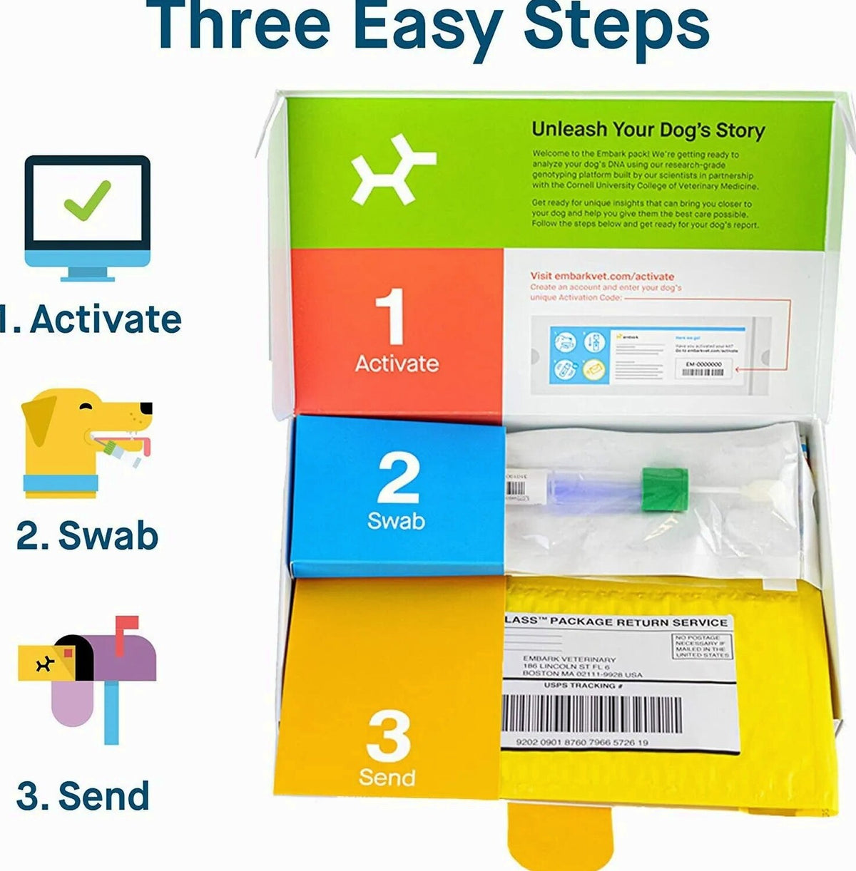 Embark Dog DNA Test Breed Identification Kit