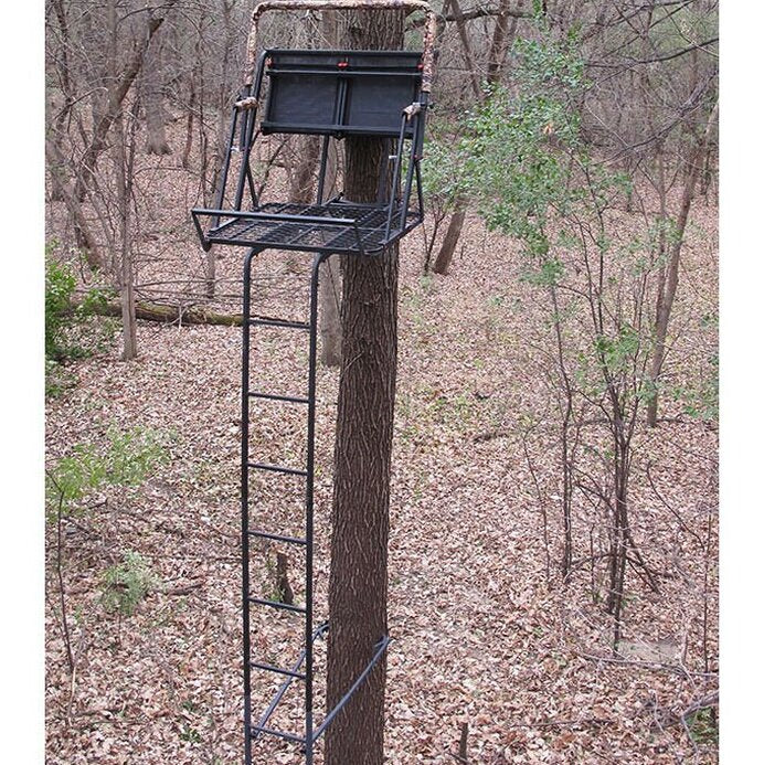 X-Stand Two-Person Ladder Stand, 20 ft - Jayhawk