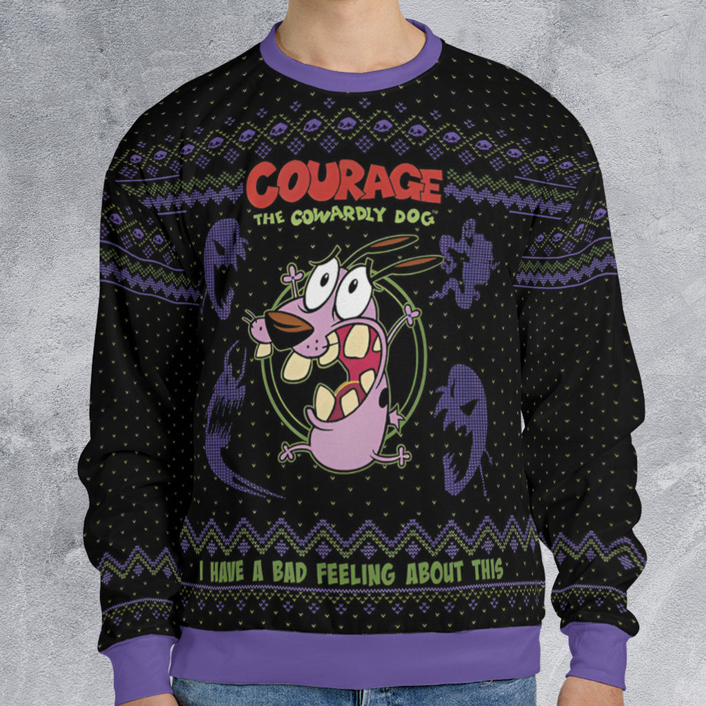 Bad Feeling About This Ugly Christmas Sweatshirt
