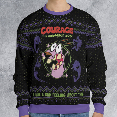 Bad Feeling About This Ugly Christmas Sweatshirt