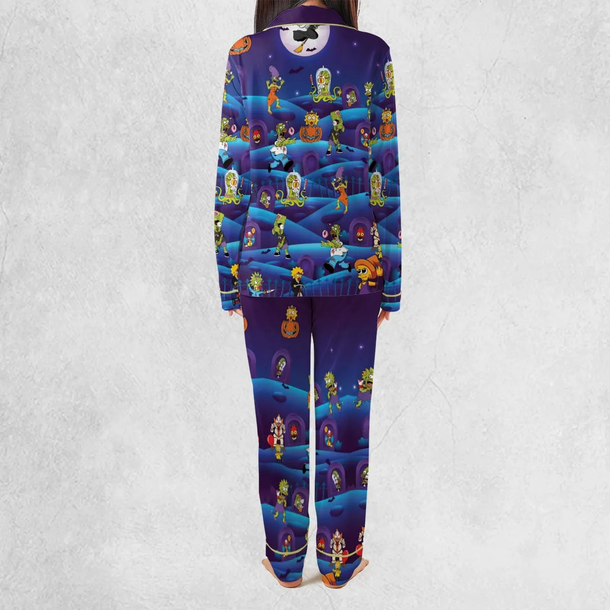Horror Night The Simpsons Pajamas Set