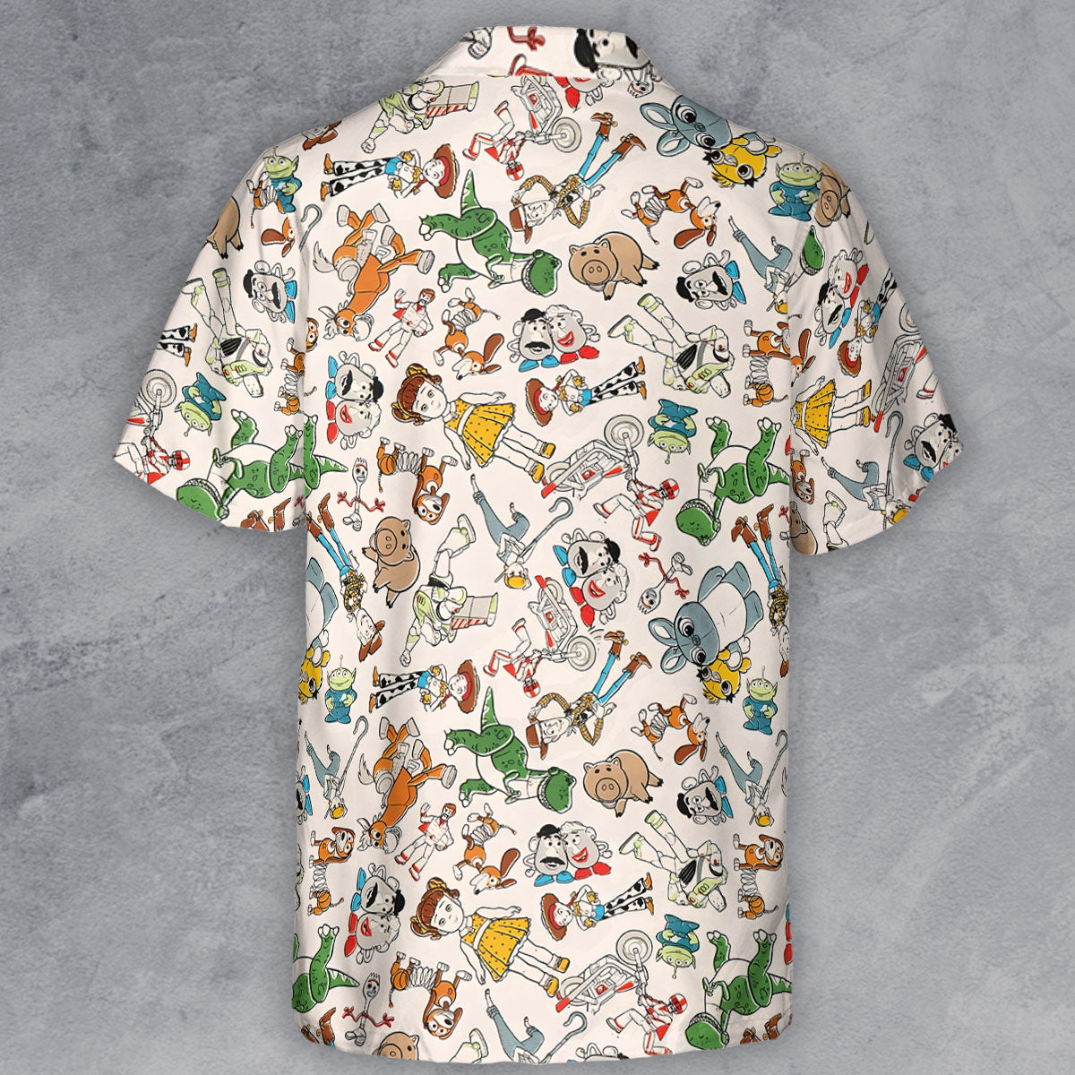 Toy Story Toss Pattern Button Down Shirt
