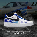 Skyline Brian O'Connor Fast and Furious Low Top Shoes