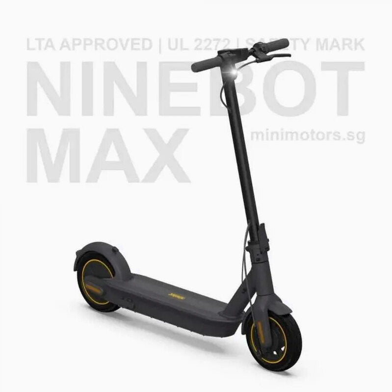 Segway Ninebot MAX G30/G30P Electric Scooter - 65 km (40 mi), 30 km/h (18.6 mph)