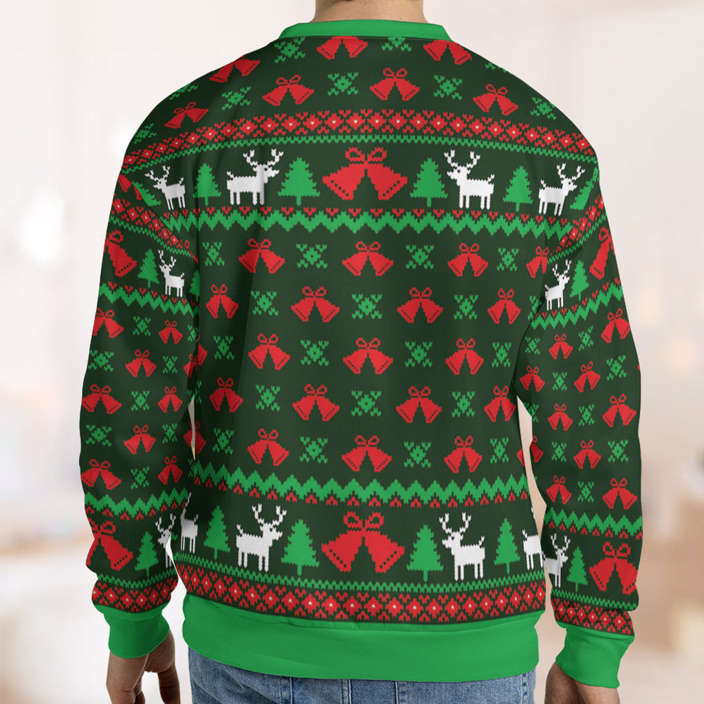 Save the Neck for Me Clark Ugly Christmas Sweatshirt