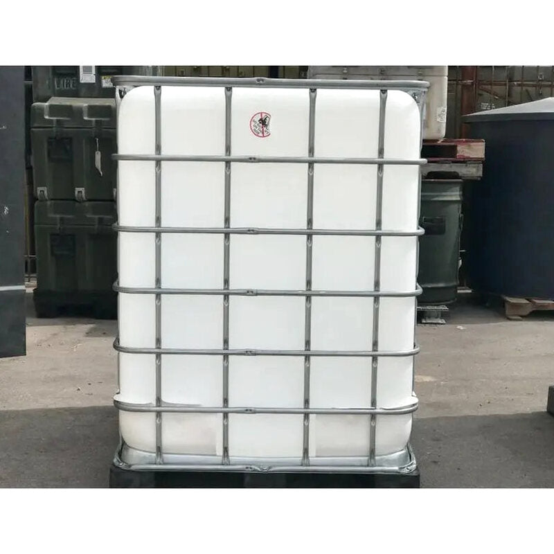 Schutz 330-Gallon Food-Grade IBC Tank - NSF-Certified For Drinking Water And Rainwater Harvesting