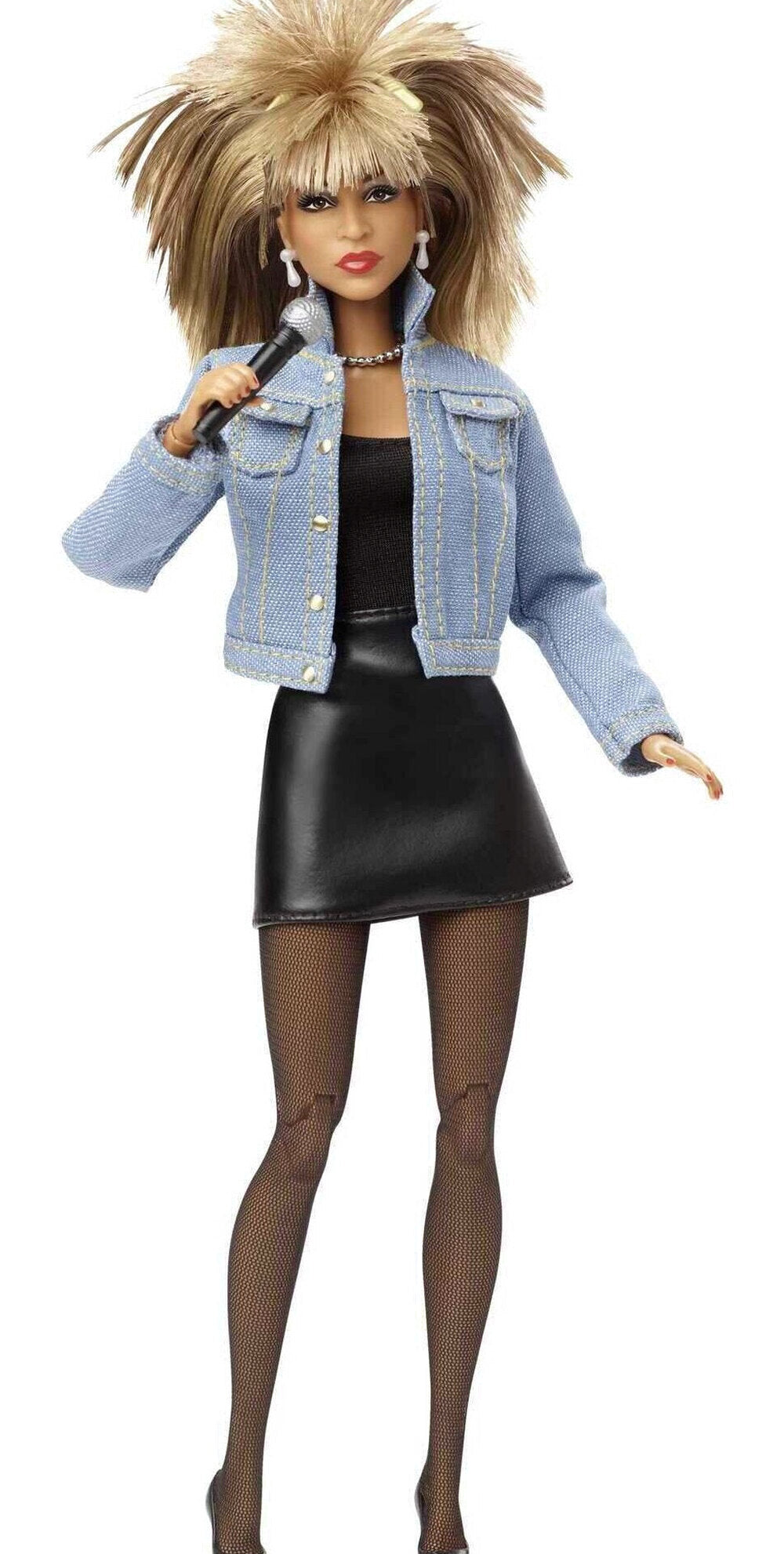 Mattel Barbie Signature Tina Turner Collectible Doll With 90s Outfit & Accessories
