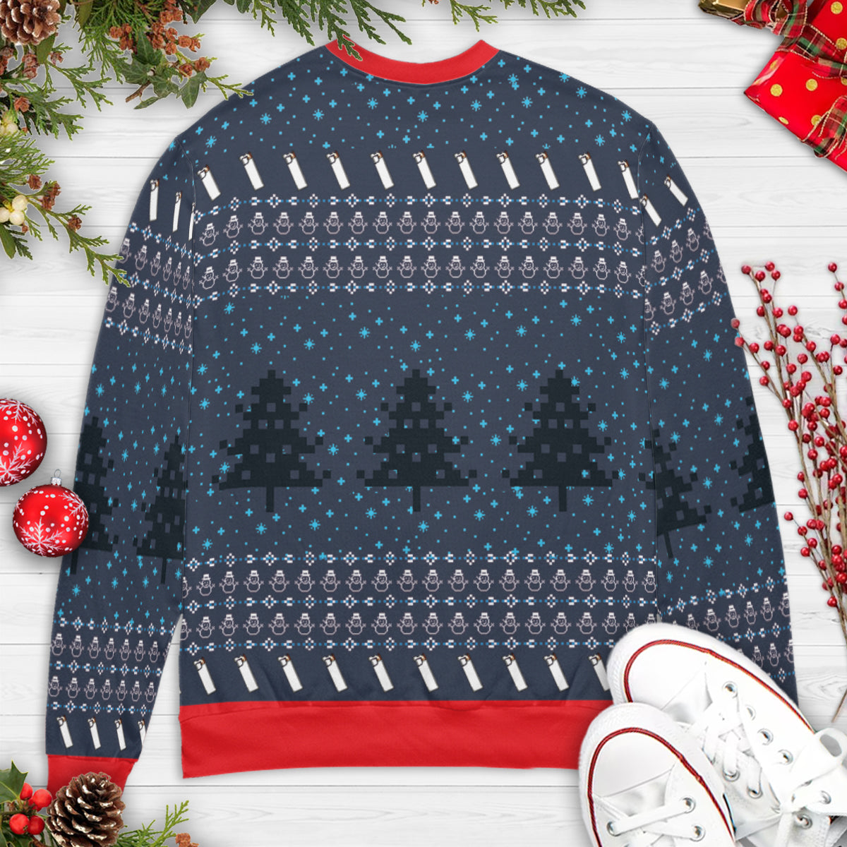 Dreamin' Of A White Christmas Ugly Christmas Sweatshirt