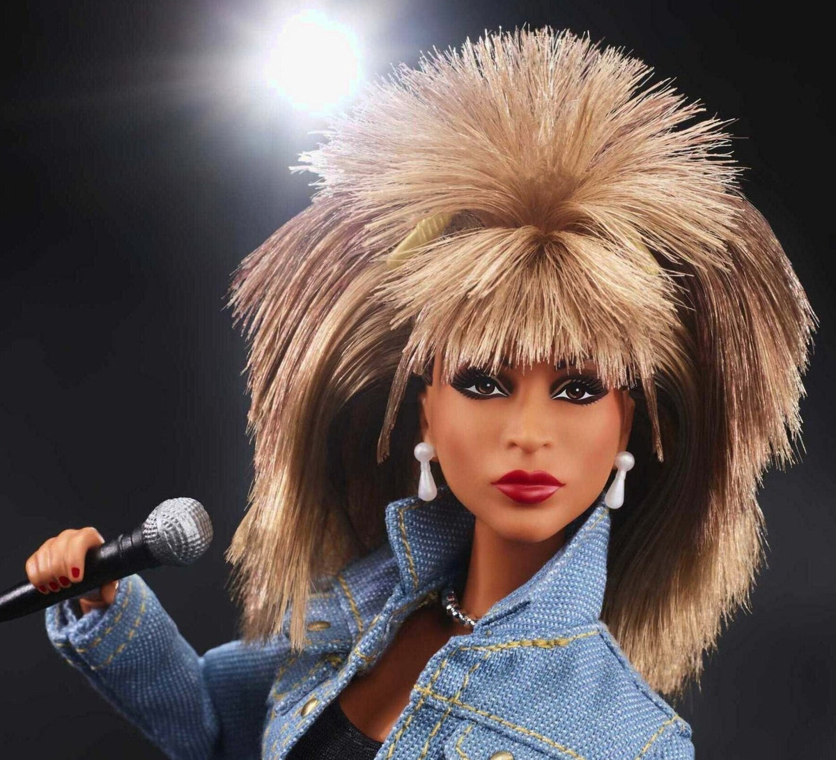 Mattel Barbie Signature Tina Turner Collectible Doll With 90s Outfit & Accessories