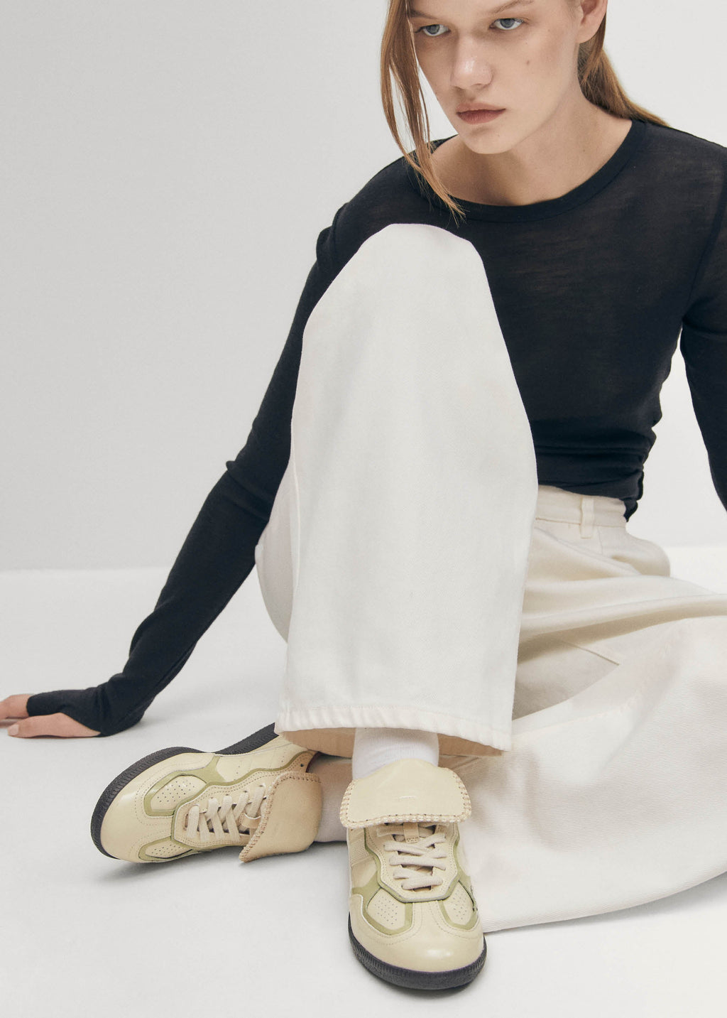 Tb.490 Club Cream Leather Sneakers – Chiro Moyo Unisex Shoes